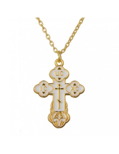 Collier Croix Style Orthodoxe 2024