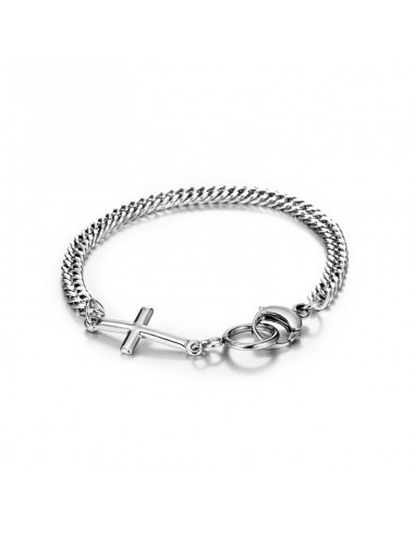 Bracelet Croix pour Homme Argent vente chaude votre 