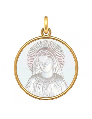 Médaille Madone antique ouvre sa boutique