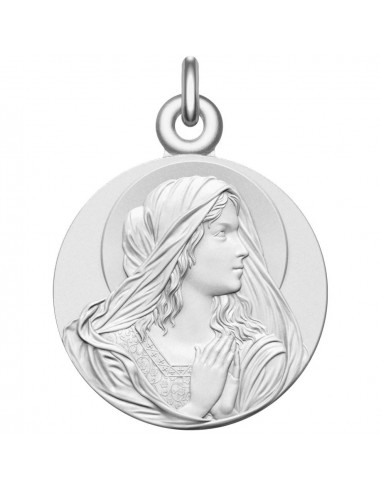 Médaille Vierge en prière Voir les baskets