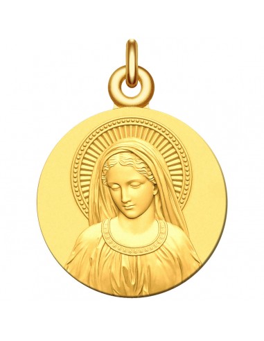 Médaille Madone antique pour bénéficier 