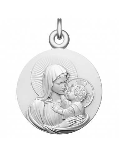 Médaille Vierge à l'enfant Par le système avancé 