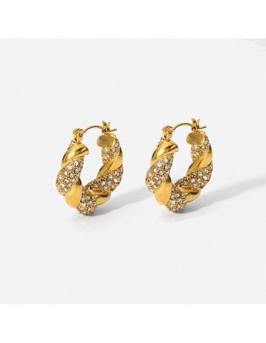 Sparkle : Boucles d'oreilles la colonne vertébrale