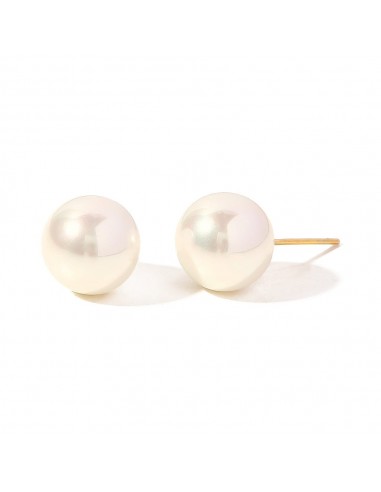 Lady D : Boucles d'oreilles puces perles destockage