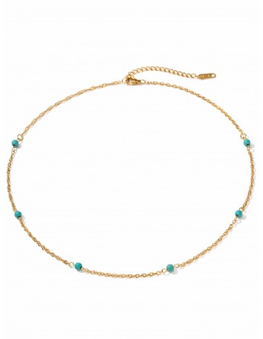 Glam : Collier fin sublimé de veritables mini pierres naturelles Vous souhaitez 