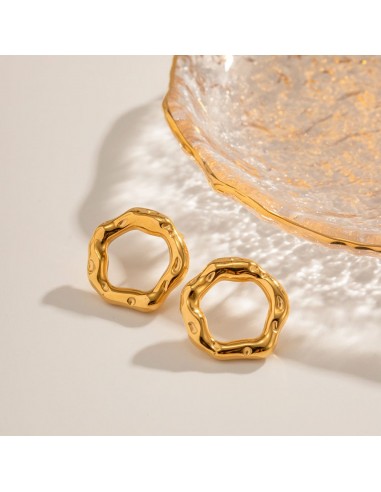 Boucles d'oreilles : Cercle d'or 2024