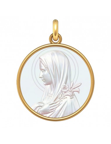 Médaille Vierge aux lys online