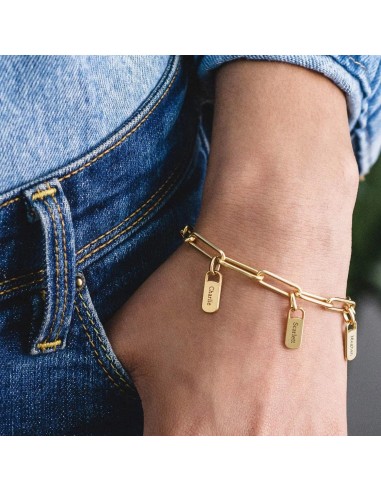 Charms : Bracelet avec médaillons personnalisés meilleur choix