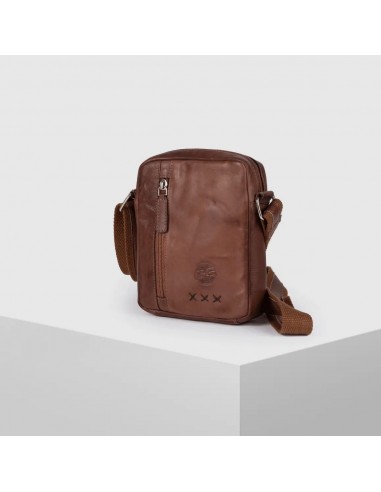 Sac à bandoulière Homme marron destockage