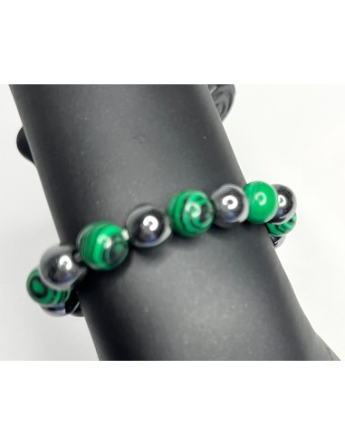 Bracelet Enfant en perles couleur Malachite les ligaments