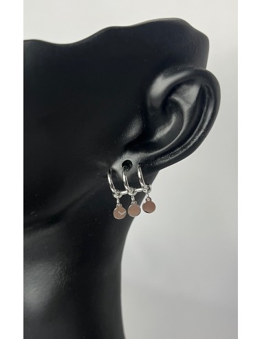 Boucles d'oreilles 3 anneaux en 1 (2 coloris) vente chaude votre 