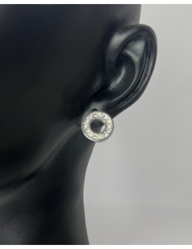 Boucles d'oreilles Cercle de strass 50% de réduction en Octobre 2024