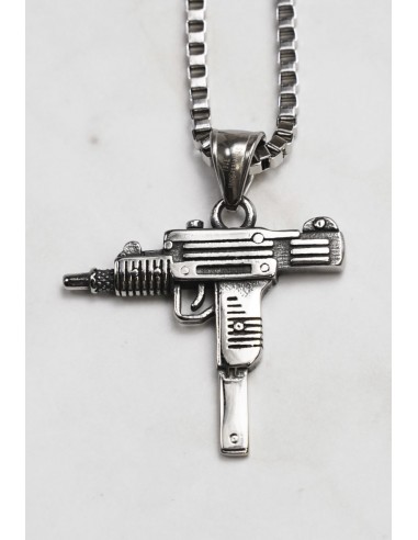 Collier Homme Pistolet france